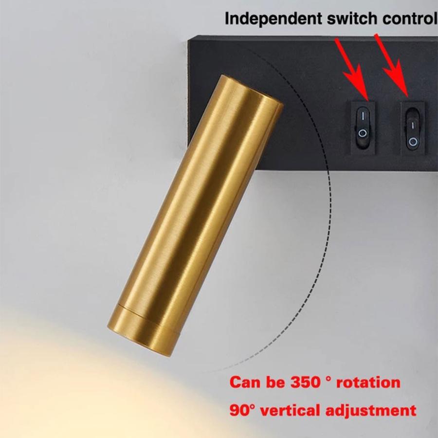 Aplica LED LUANDA 9W Neagra