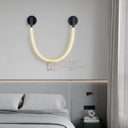 Aplica LED Nordic Style Light Rope Tube G4011 Black lustreled.ro