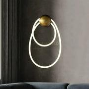 Aplica LED Nordic Style Light Rope Tube R9157/1 Gold lustreled.ro