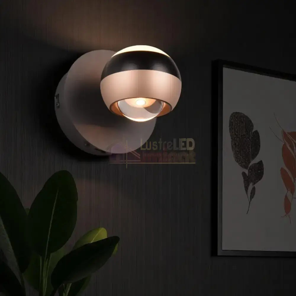 Aplica LED Orbit NEAGRA / APLICA PERETE / MINIMALIST DESIGN Wall Light Fixtures