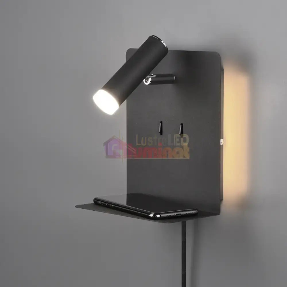 Aplica Perete ELEMENT cu Incarcare USB lustreled.ro
