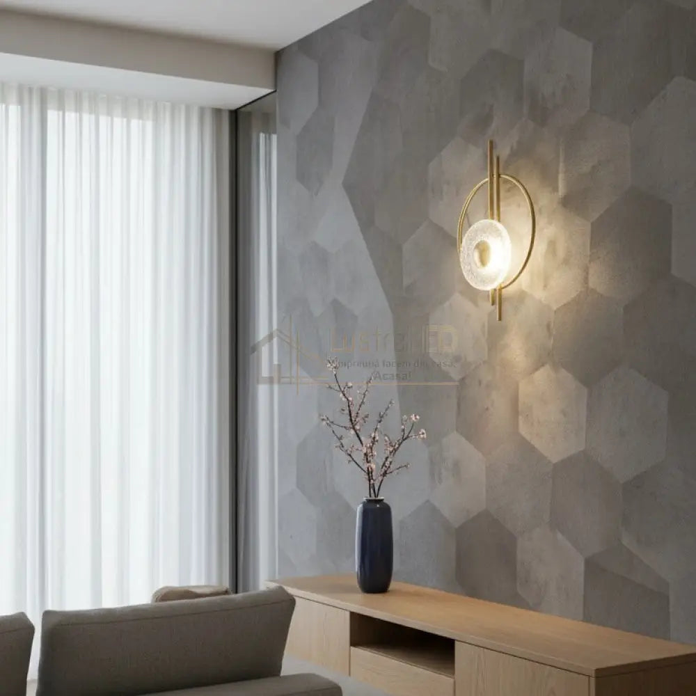 Aplica LED Perete Aurora Gold AURIU / APLICA PERETE Wall Light Fixtures
