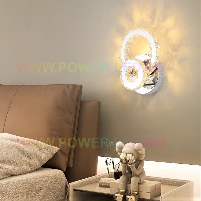 Aplica LED 40W Cristal DAIANA