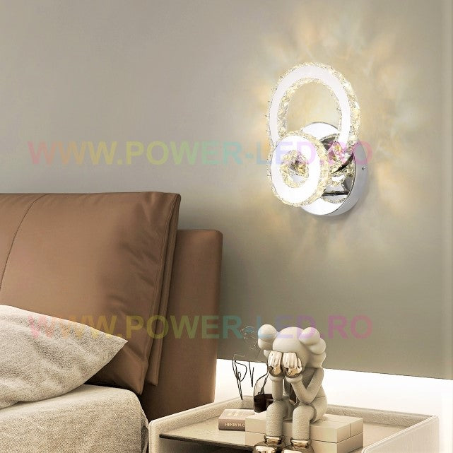 Aplica LED 40W Cristal DAIANA