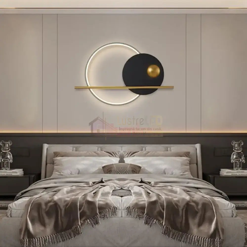 Aplica LED Perete Zen Orbit 268-1 AURIU / APLICA PERETE Wall Light Fixtures