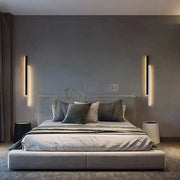 Aplica Led Scarlet 16W 60Cm Negru + Alb Wall Light Fixtures