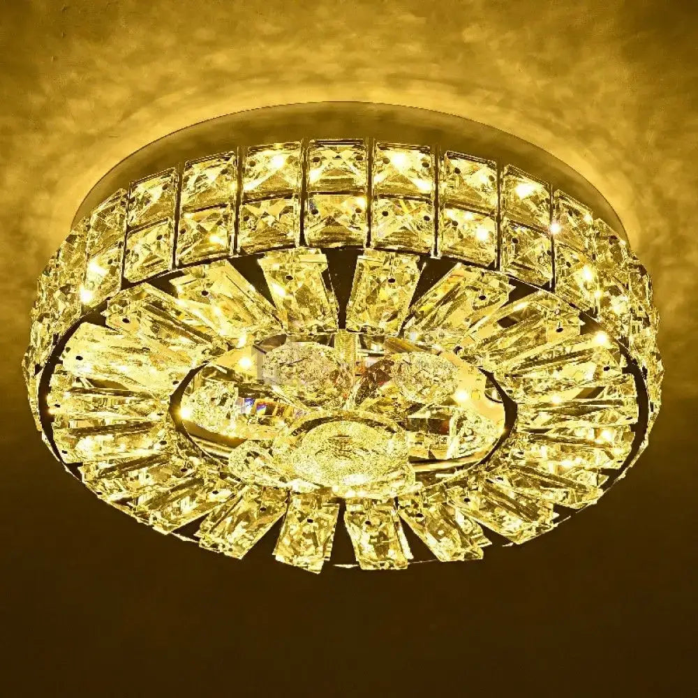 Aplica Led 48W Silver Sparkle Lighting Fixtures