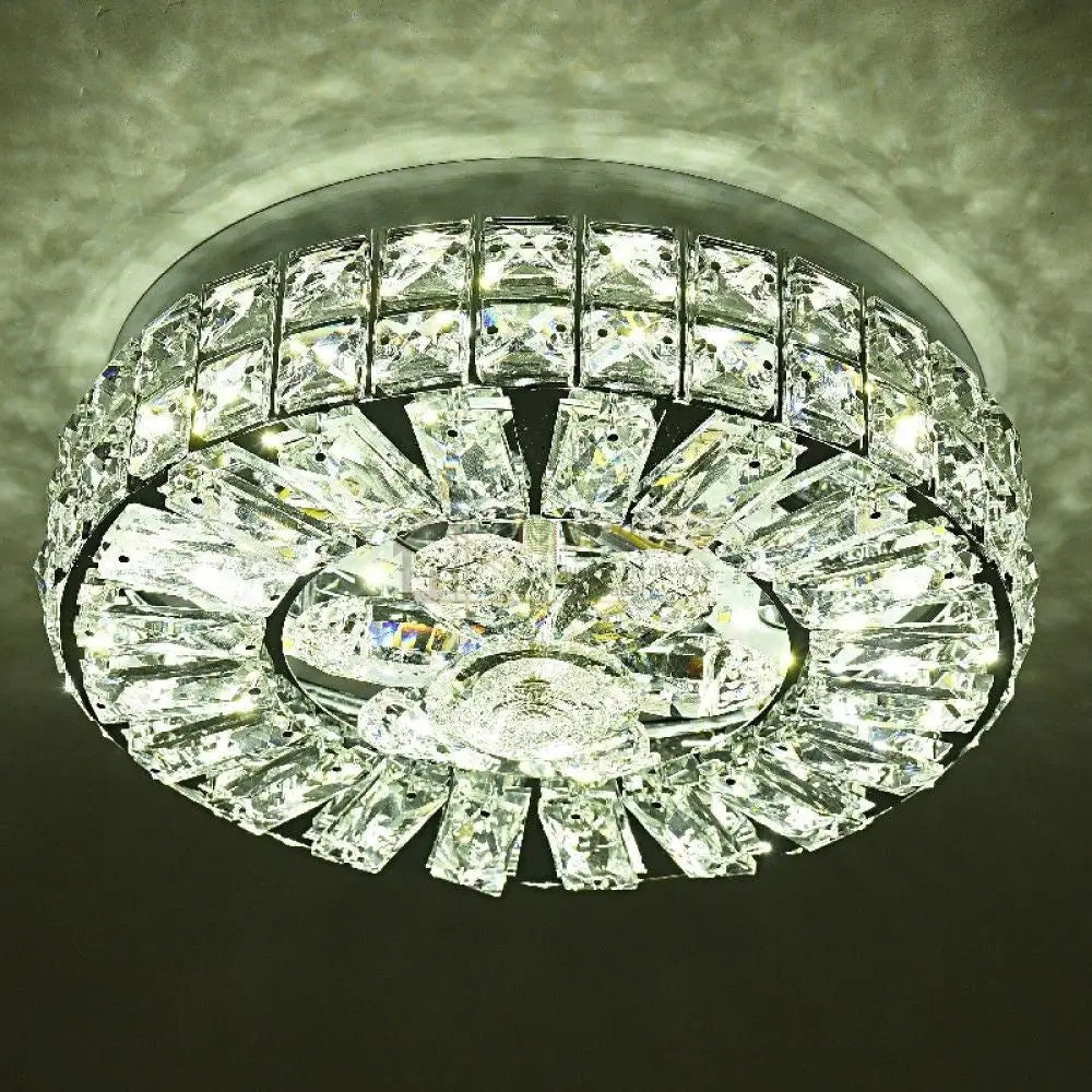 Aplica Led 48W Silver Sparkle Lighting Fixtures