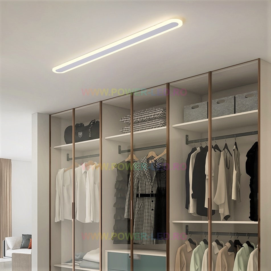 Aplica LED Liniara 64W 80cm Alba Echivalent 400W