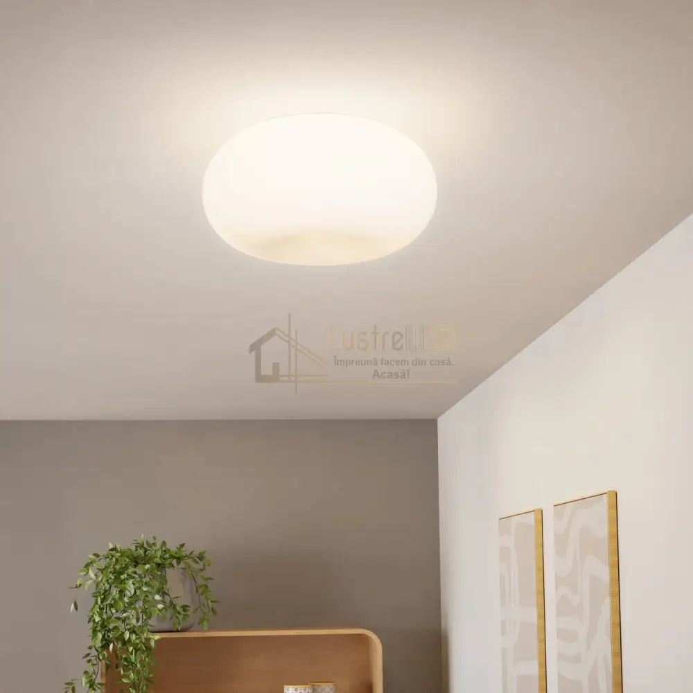 Aplica/Lustra OPTICA White Ø38CM Eglo Lighting Fixtures