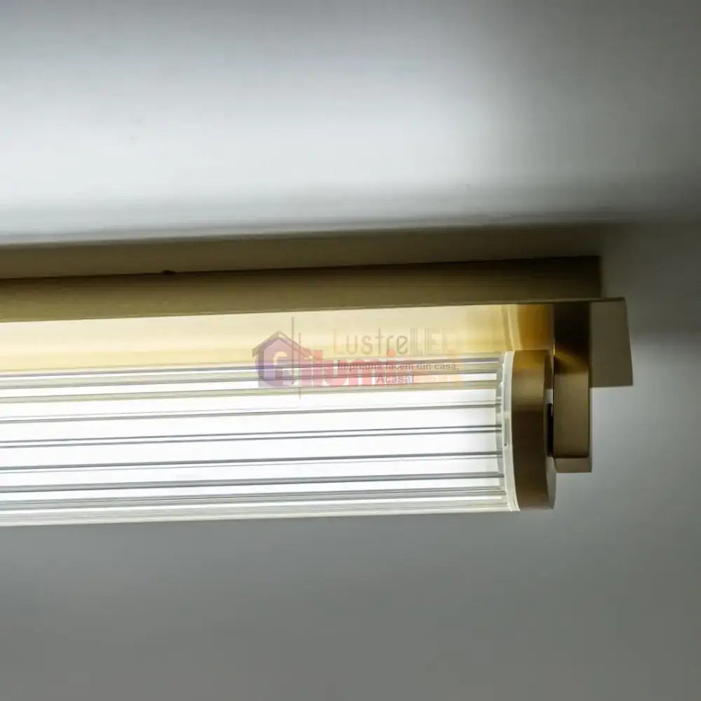 Aplica Perete Telecomanda Luxury Glass Gold lustreled.ro