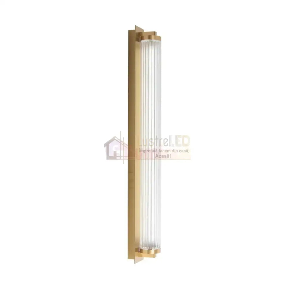 Aplica Perete Telecomanda Luxury Glass Gold AURIE / CRISTAL / APLICA PERETE Wall Light Fixtures
