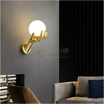 Aplica Luxury Golden Hand
