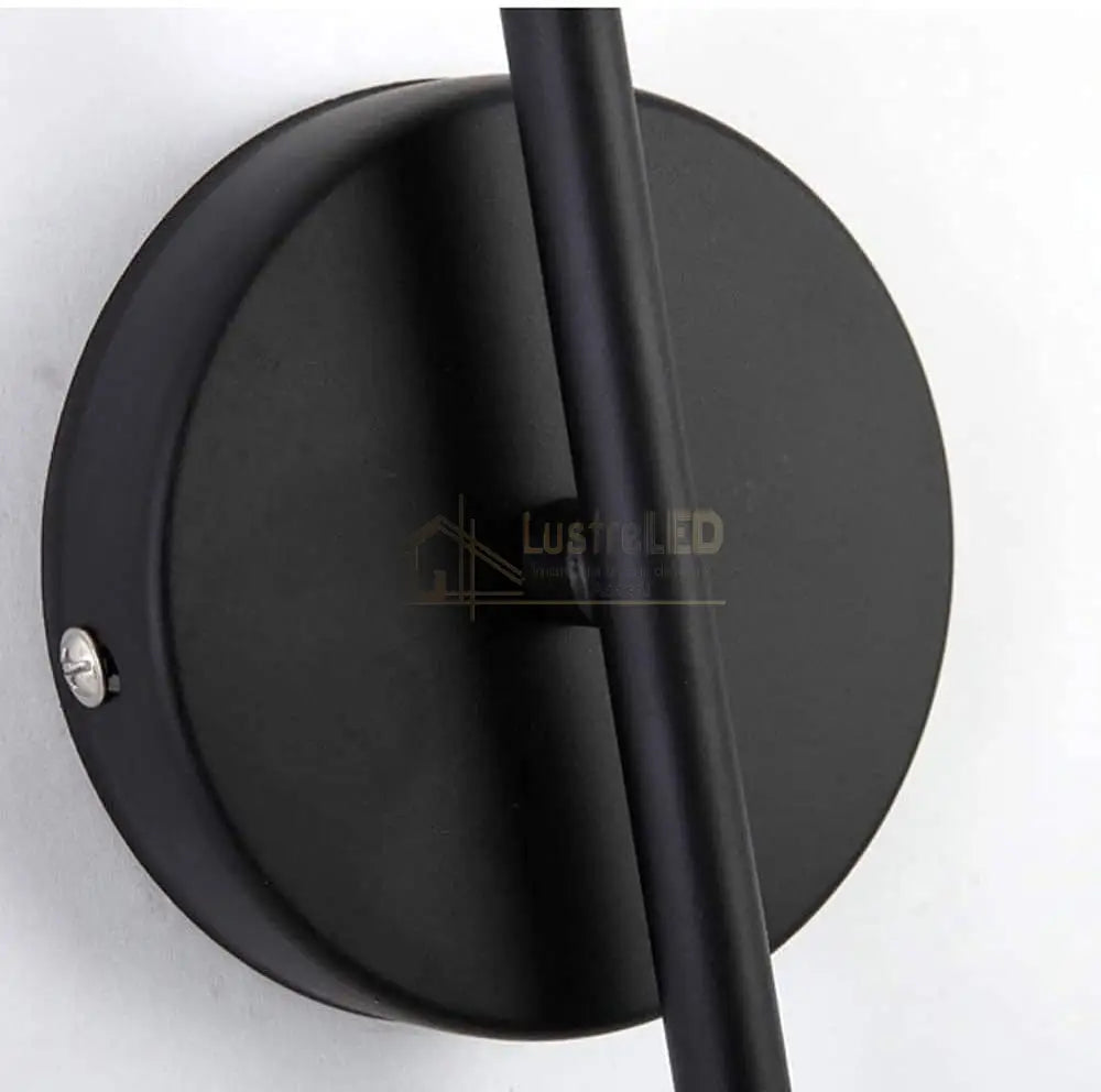 Aplica Nordic Style Abajur Mat Black Globe MX914/1BK ABAJUR / APLICA PERETE Wall Light Fixtures