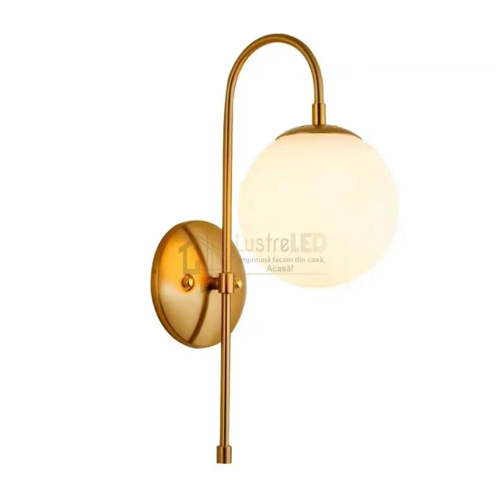 Aplica Nordic Style Full Moon Gold Mx913-1 Wall Light Fixtures