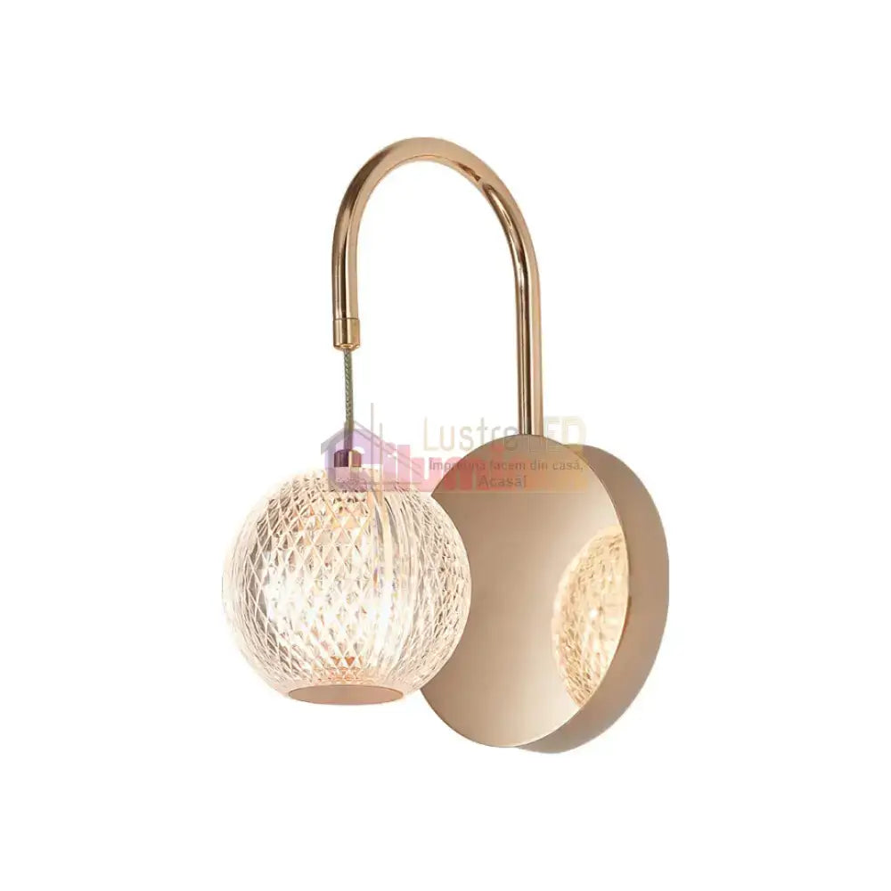 Aplica Perete 1xG9 Gold lustreled.ro