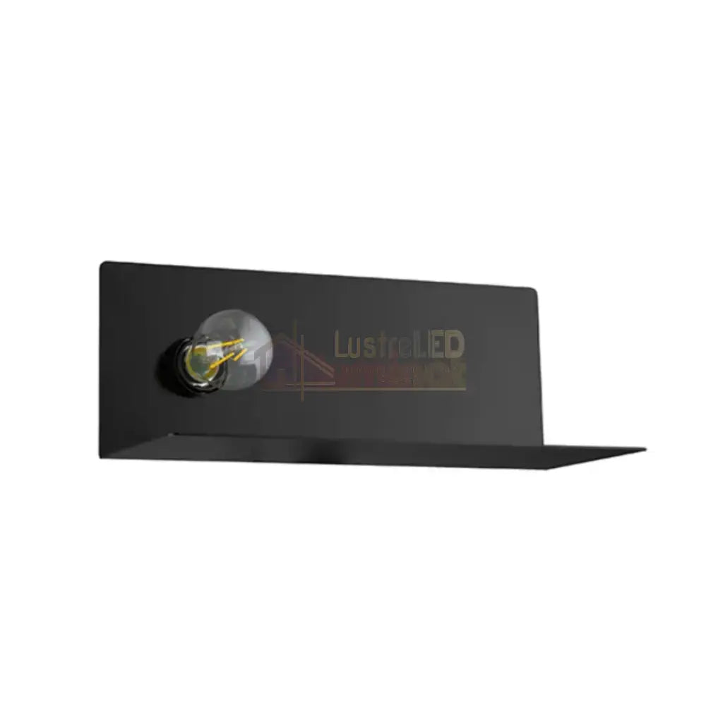 Aplica Perete 1xE27 cu Usb NEGRU / APLICA PERETE Wall Light Fixtures