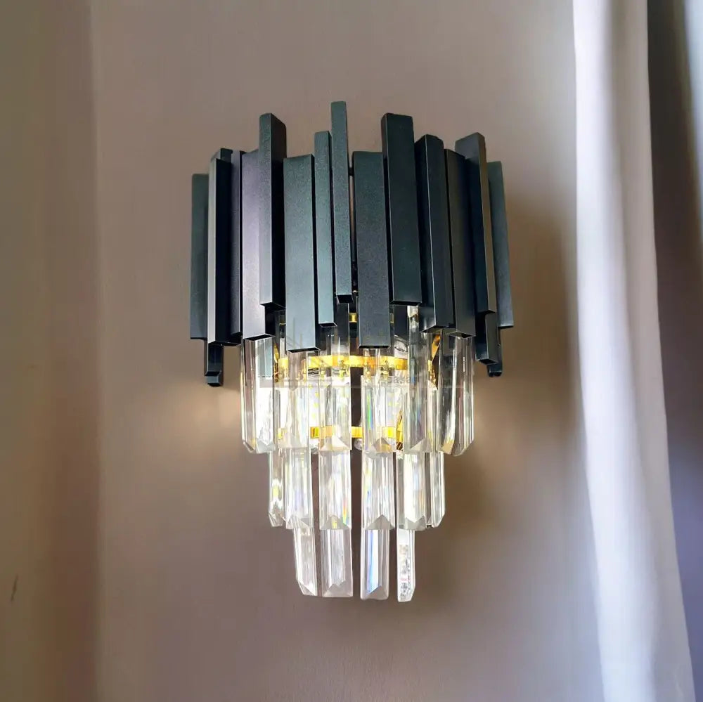 Aplica Perete Cristal Black Widow Wall Light Fixtures