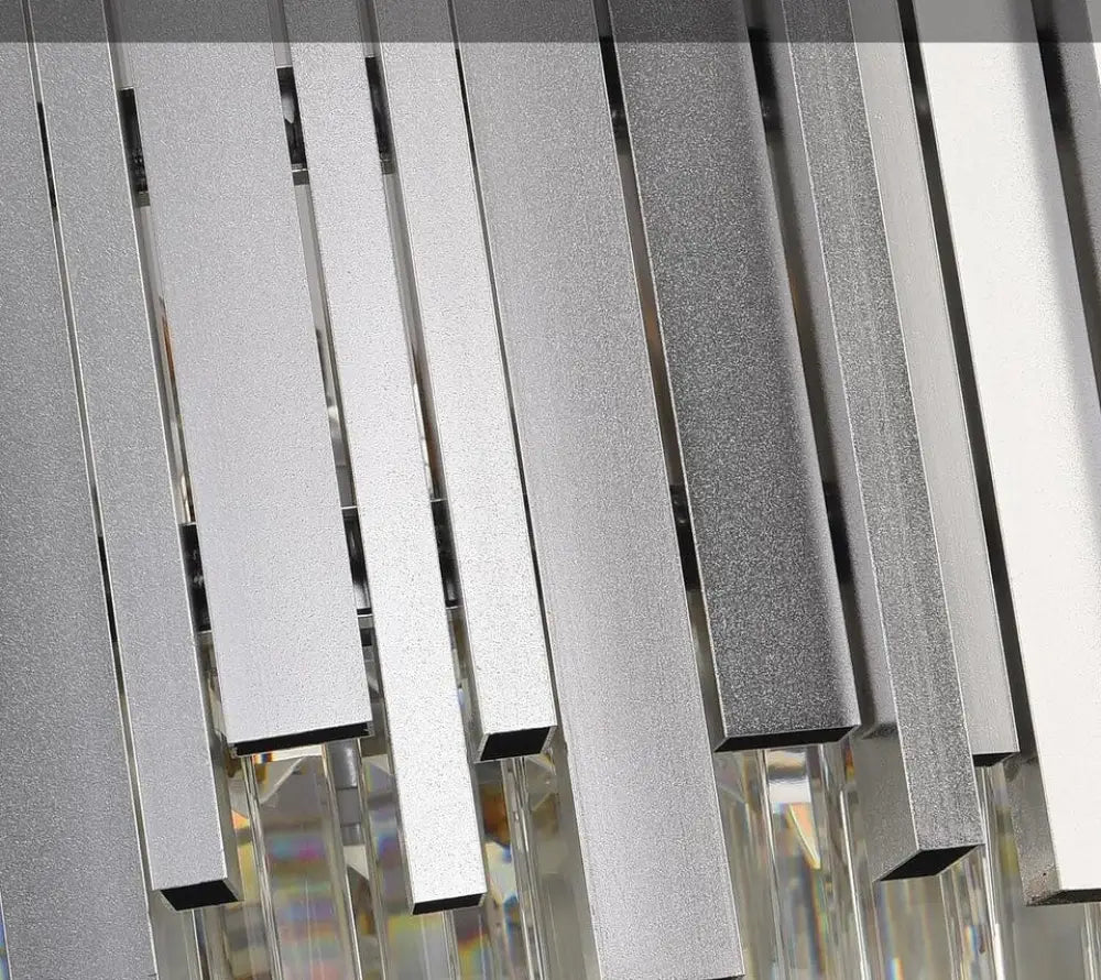 Aplica Perete Cristal Glory Silver Wall Light Fixtures