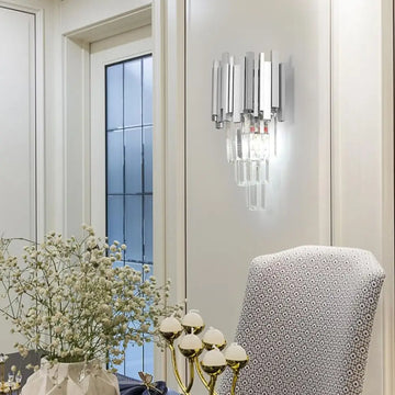 Aplica Perete Cristal GLORY SILVER