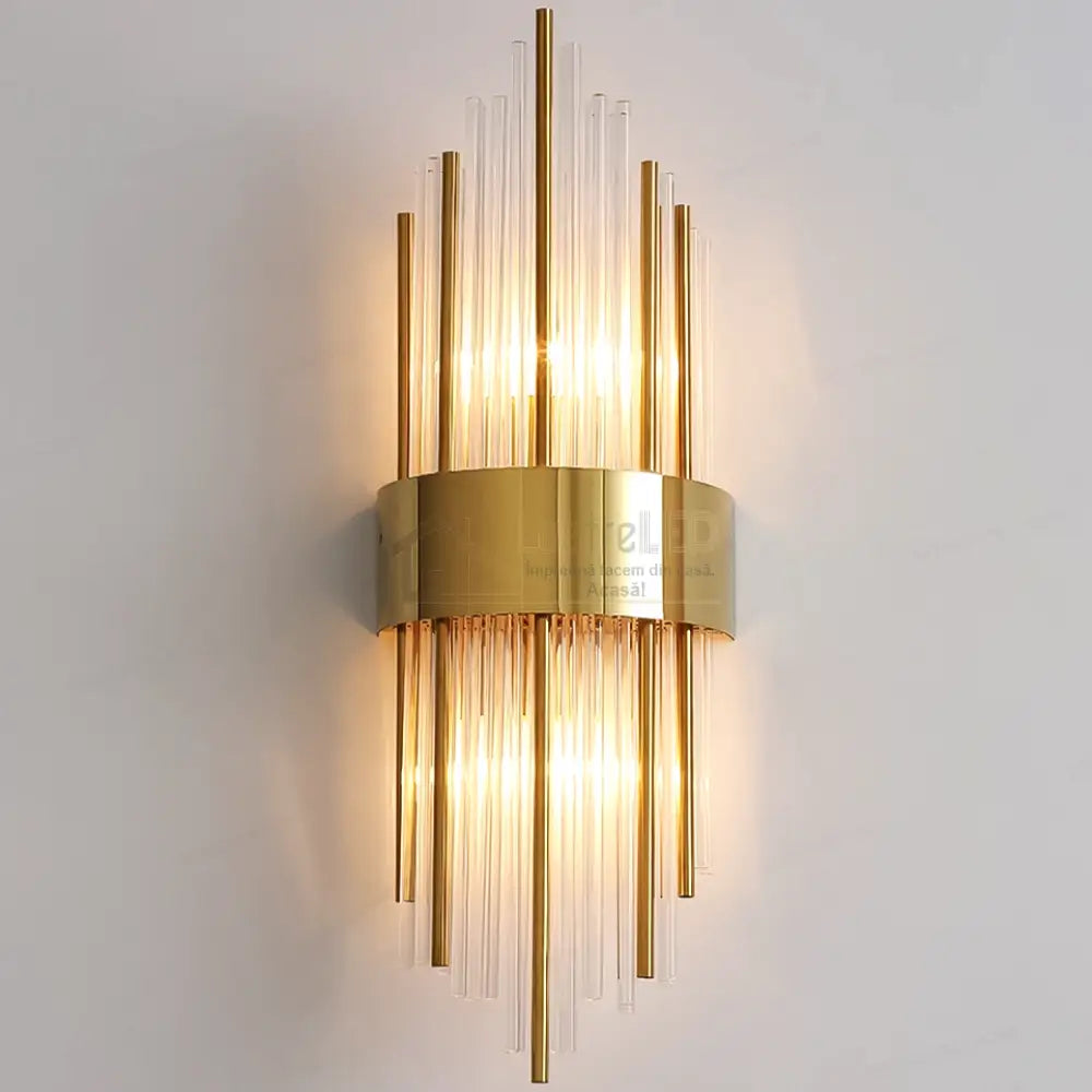 Aplica Perete Cristal Golden Crown Wall Light Fixtures