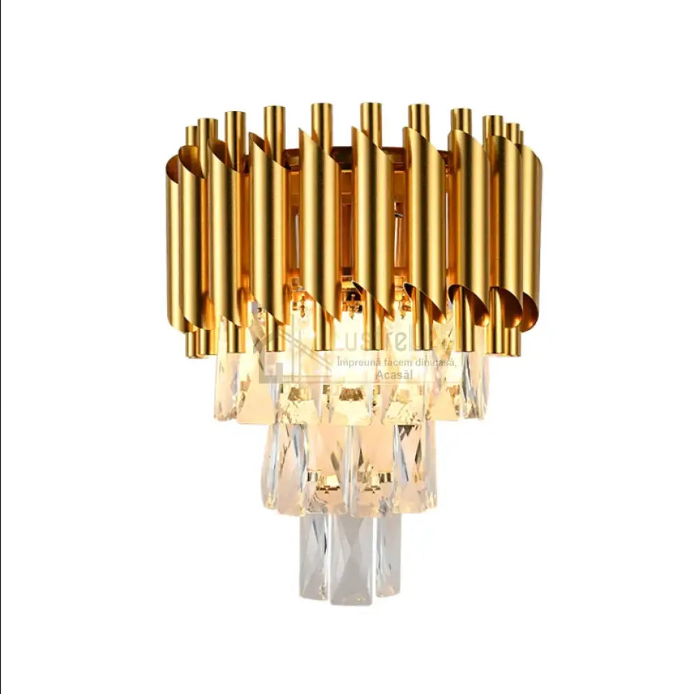 Aplica Perete Cristal Golden Panther Wall Light Fixtures