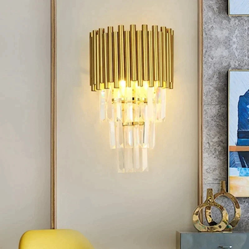 Aplica Perete Cristal Golden Wonder