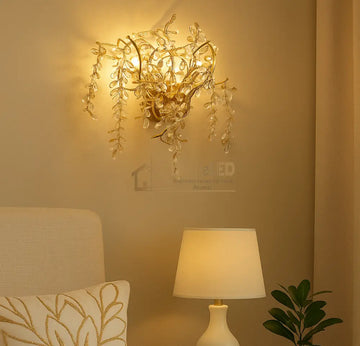 Aplica Perete Cristal Luxury Golden Grapes