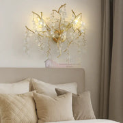 Aplica Perete Cristal Luxury Golden Ravena AURIE / CRISTAL / APLICA PERETE Wall Light Fixtures