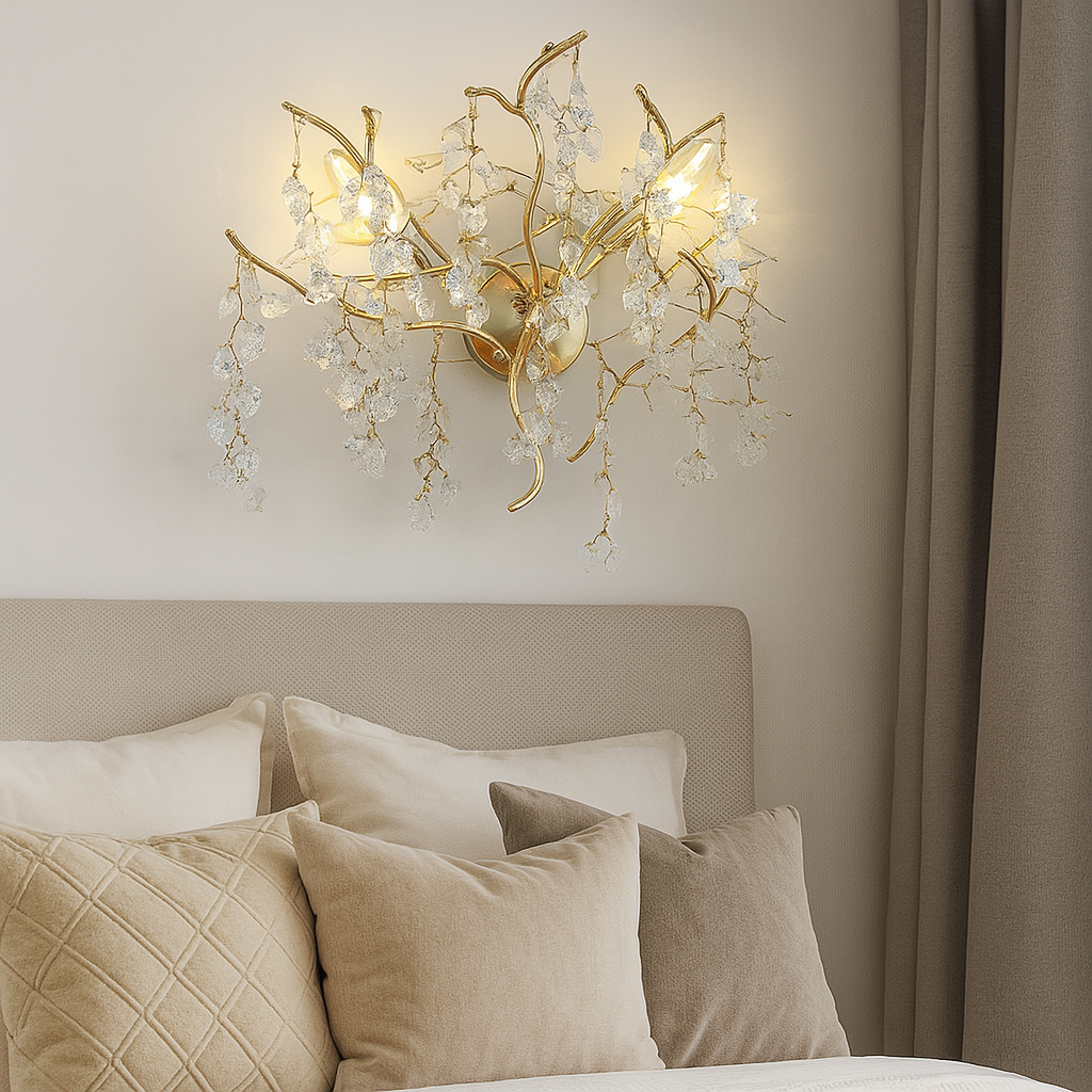 Aplica Perete Cristal Luxury Golden Ravena