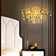 Aplica Perete Cristal Luxury Golden Tears AURIE / CRISTAL / APLICA PERETE Wall Light Fixtures