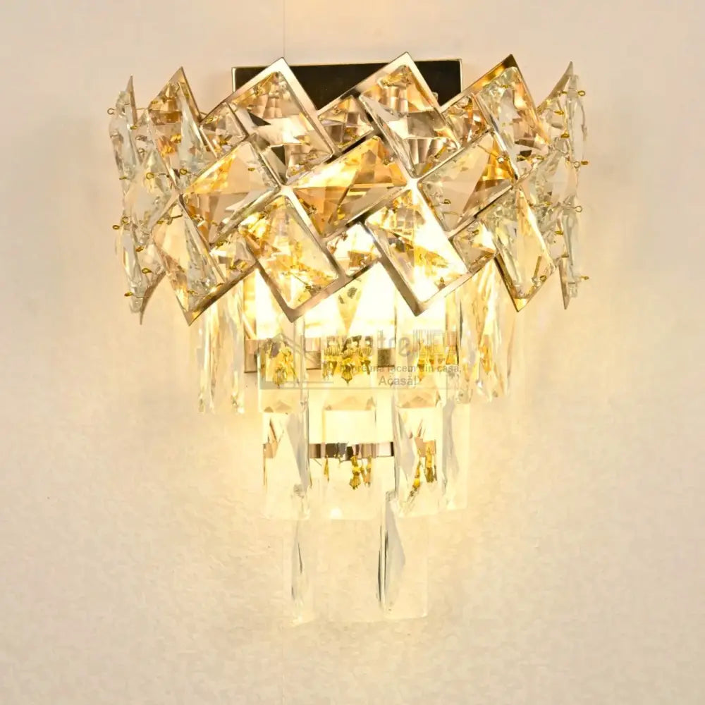 Aplica Perete Cristal Malli Wall Light Fixtures