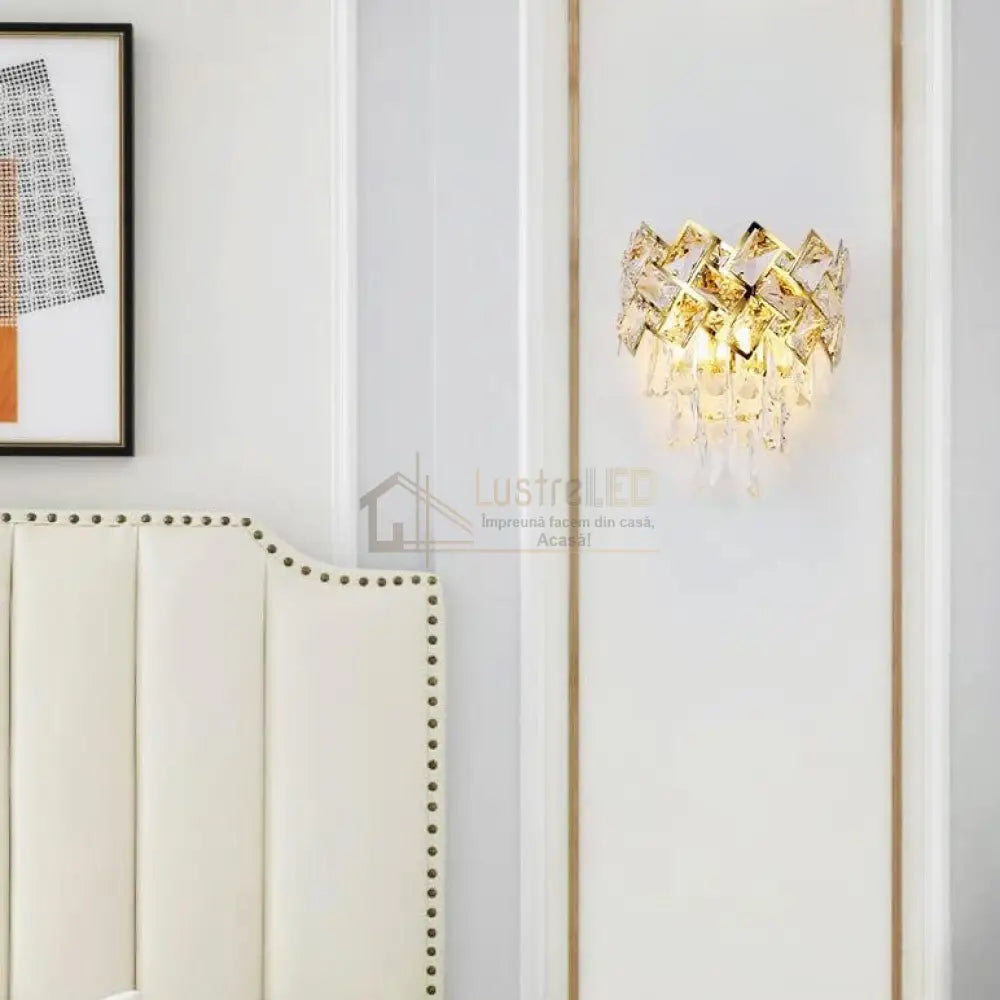 Aplica Perete Cristal Malli Wall Light Fixtures