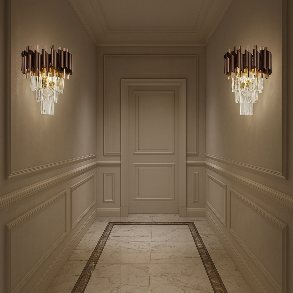 Aplica Perete Cristal BROWN PANTHER