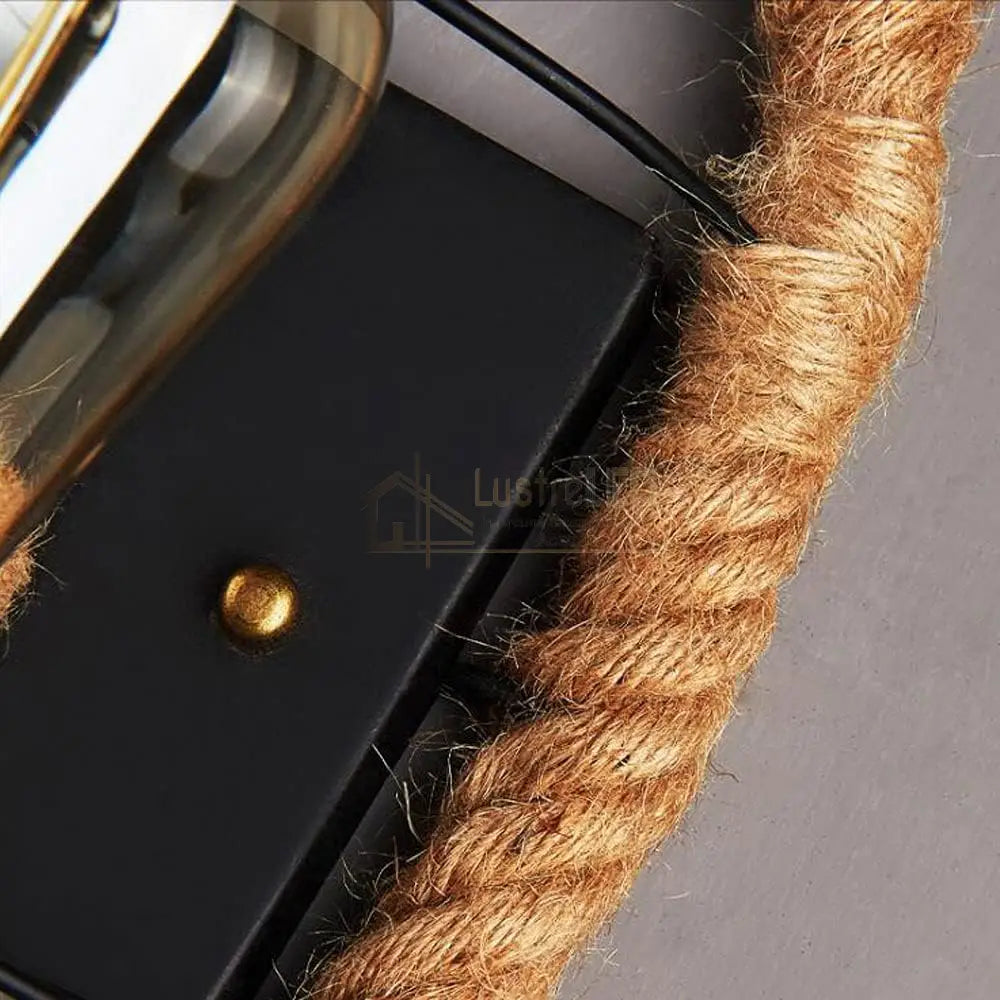 Aplica Perete Deyra Rope 1xE27 lustreled.ro