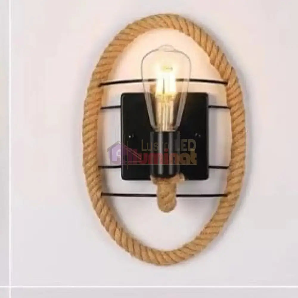 Aplica Perete Deyra Rope 1xE27 lustreled.ro