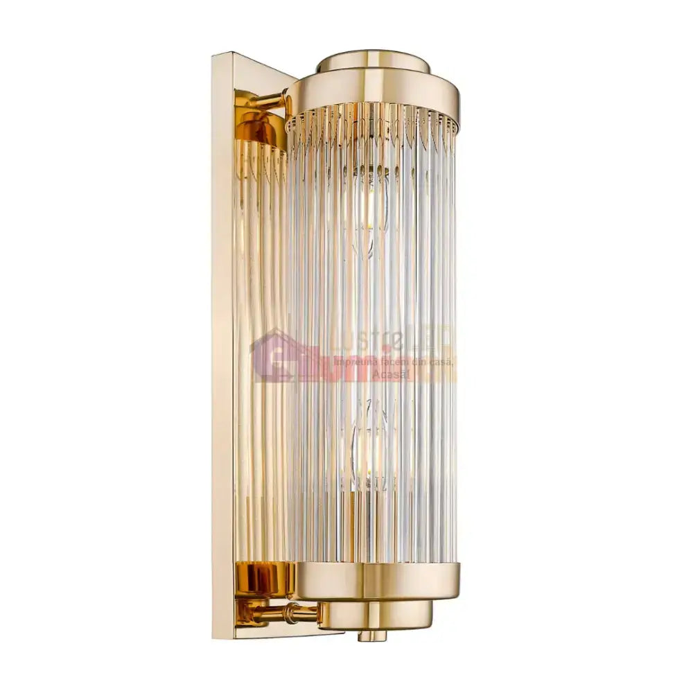 Aplica Perete Gold Luxury SERGIO Rotativa Reglabila lustreled.ro
