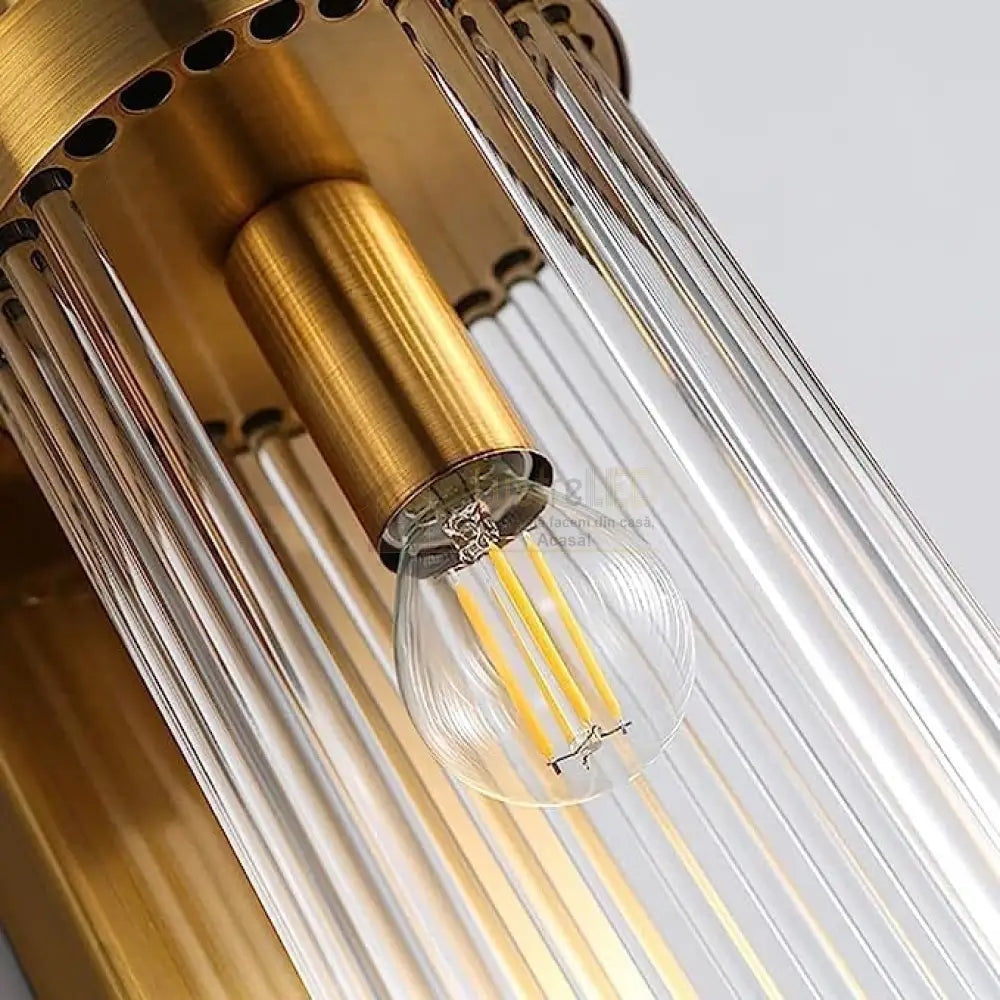 Aplica Perete Luxury Glass Gold Reglabila AURIE / CRISTAL / APLICA PERETE Wall Light Fixtures
