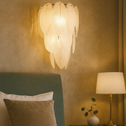 Aplica Perete Sticla Feathers Deluxe