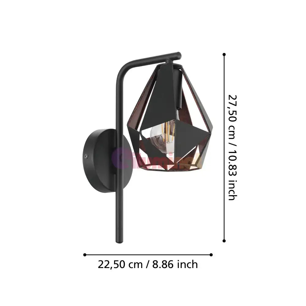 Lampa de perete EGLO CARLTON 4 43057 lustreled.ro