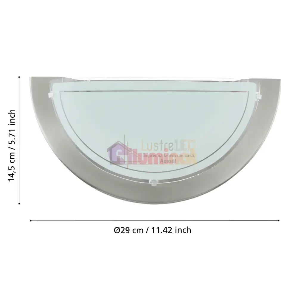 Aplica PLANET 1 Silver 29CM Eglo APLICA PERETE / 29CM led ceiling light
