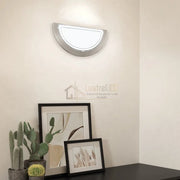 Aplica PLANET 1 Silver & White Eglo led ceiling light