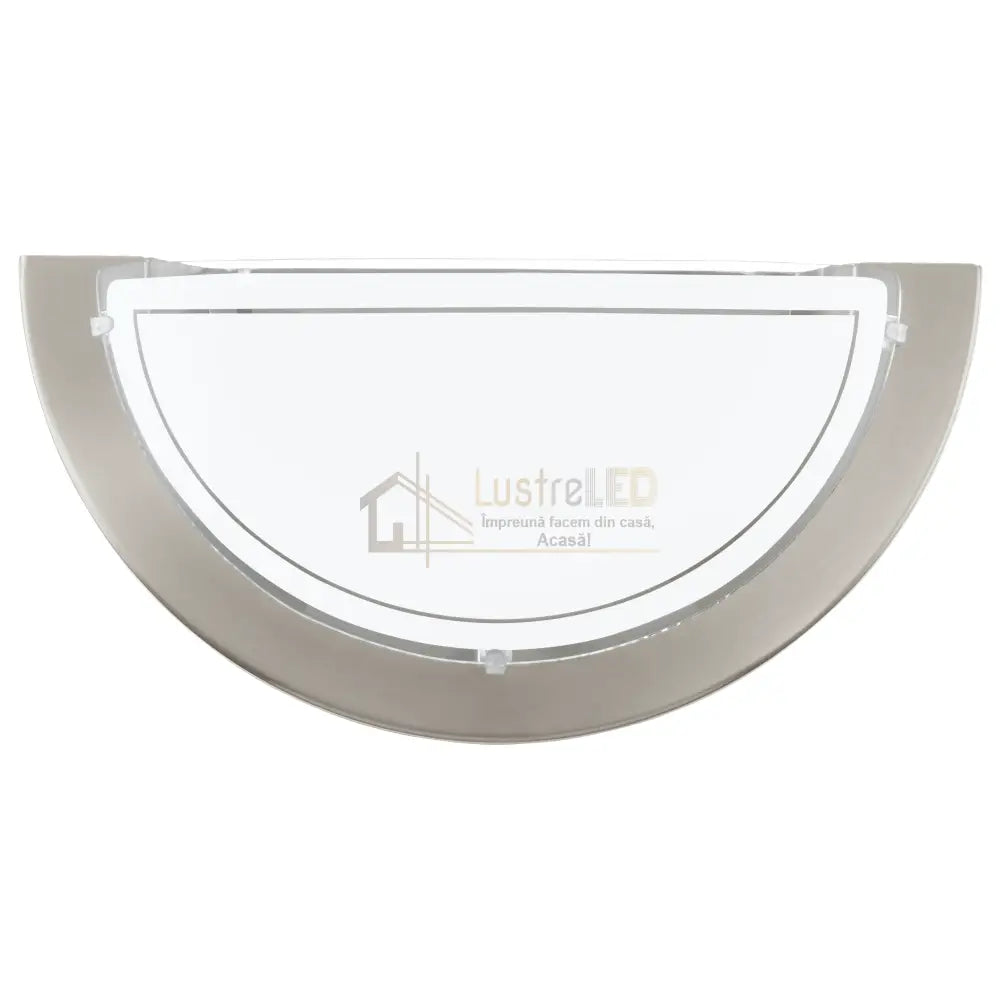 Aplica PLANET 1 Silver & White Eglo led ceiling light