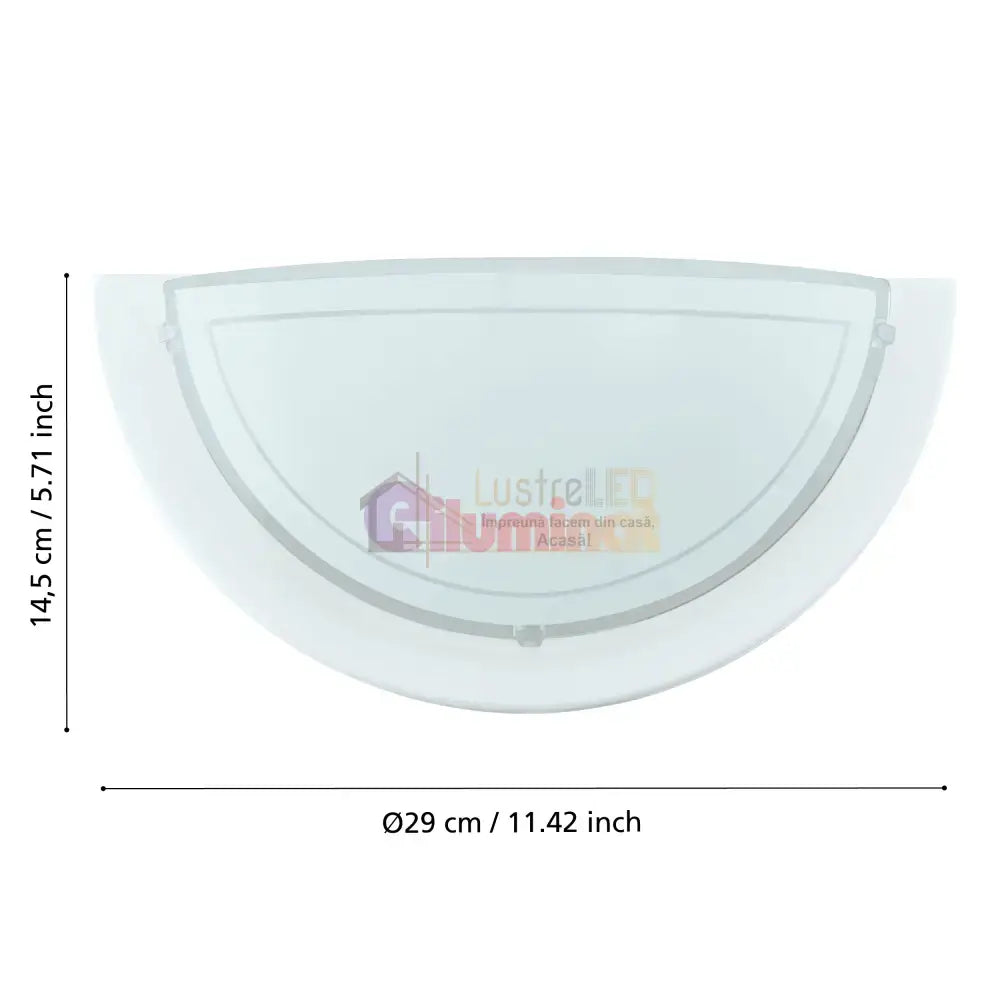 Aplica PLANET 1 White 29CM Eglo APLICA PERETE / 29CM led ceiling light