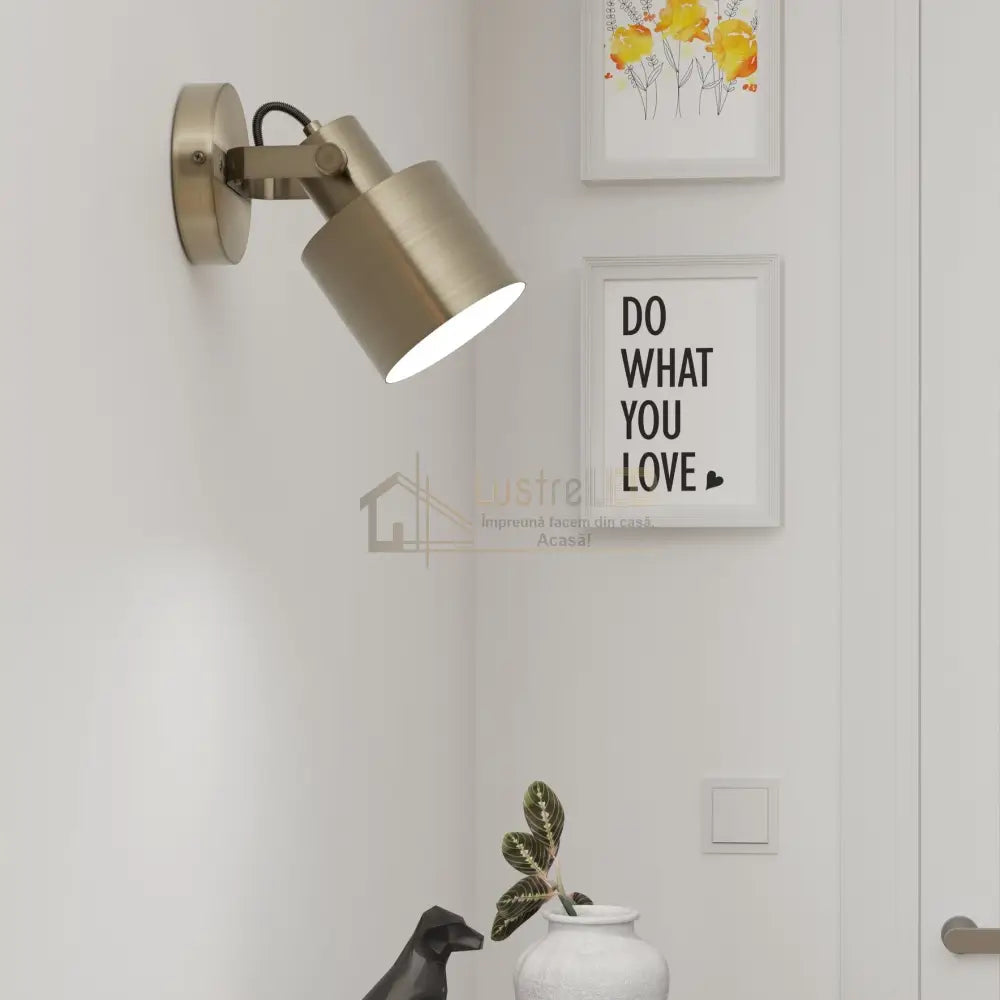 Aplica SOUTHERY Gold 21CM EGLO APLICA PERETE / VINTAGE SI RETRO DESIGN Wall Light Fixtures