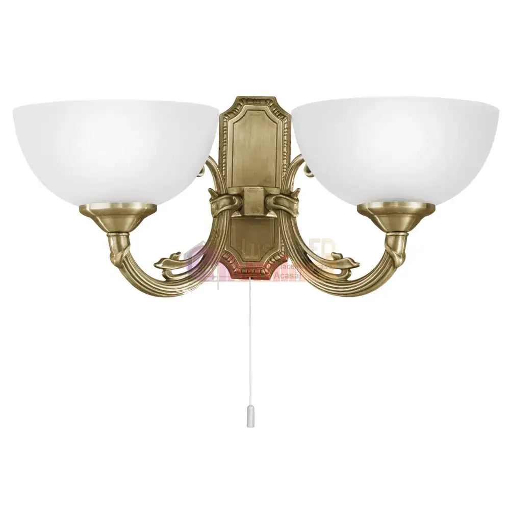 Aplica Vintage SAVOY Bronze 41CM APLICA PERETE / 41CM led ceiling light