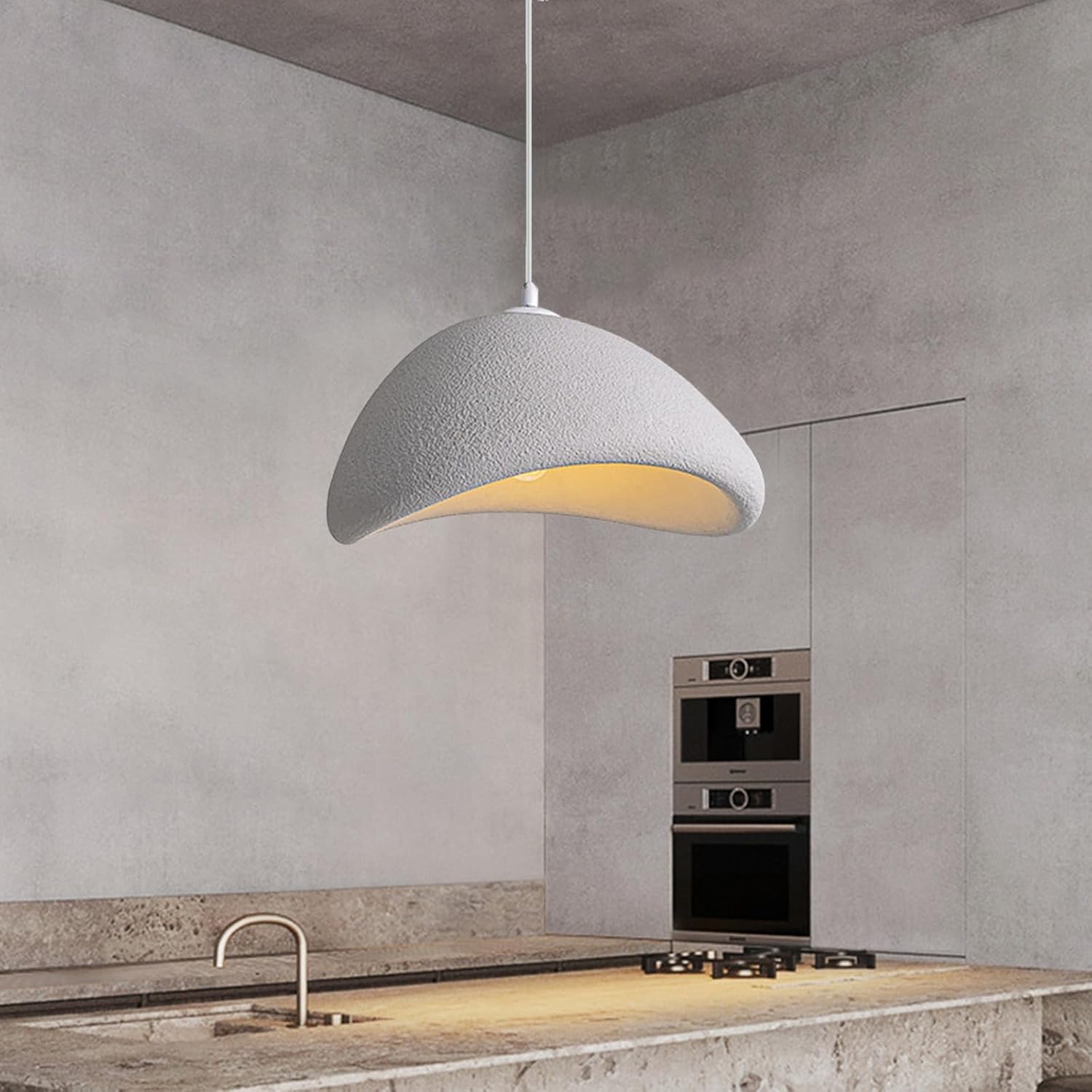 Pendul Gri Triunghi 50cm GB7499A-H50 GRI / VINTAGE SI RETRO DESIGN Lighting Fixtures