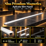 Sina Magnetica Aplicata Hyper White Premium 100CM