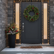 Coronita Artificiala De Craciun pentru Usa Snowfall