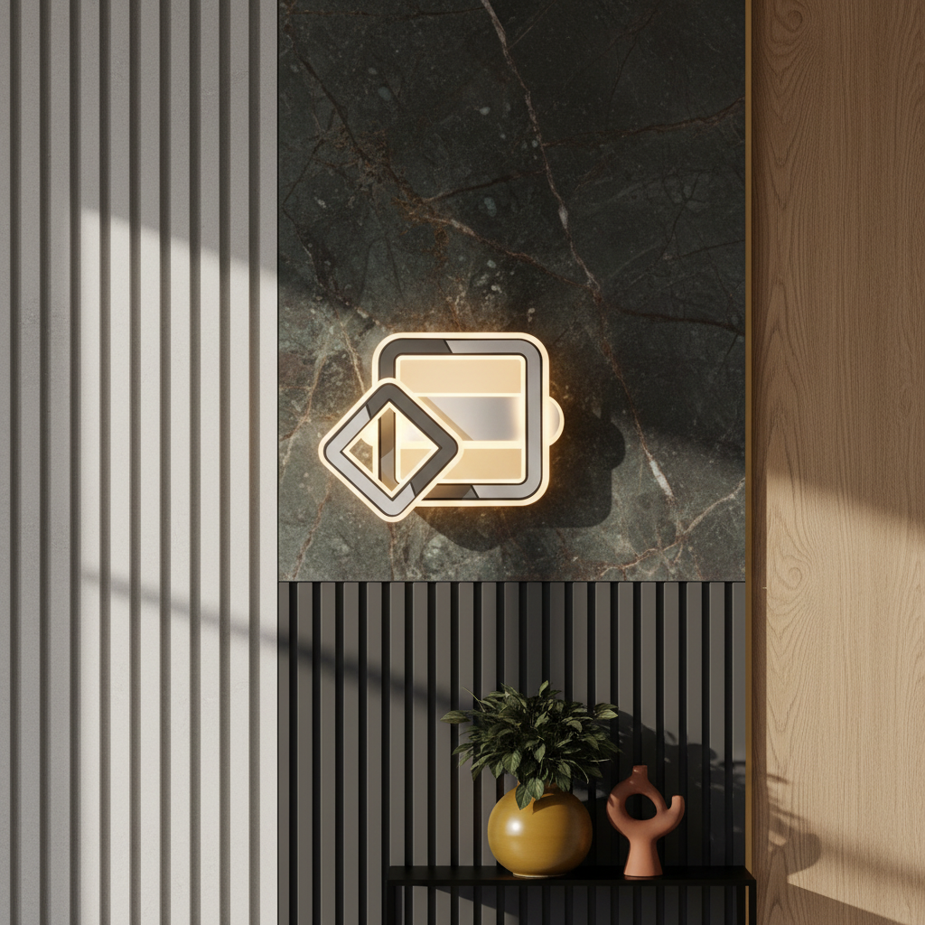 Aplica LED Square VELTRIS Alba Echivalent 300W